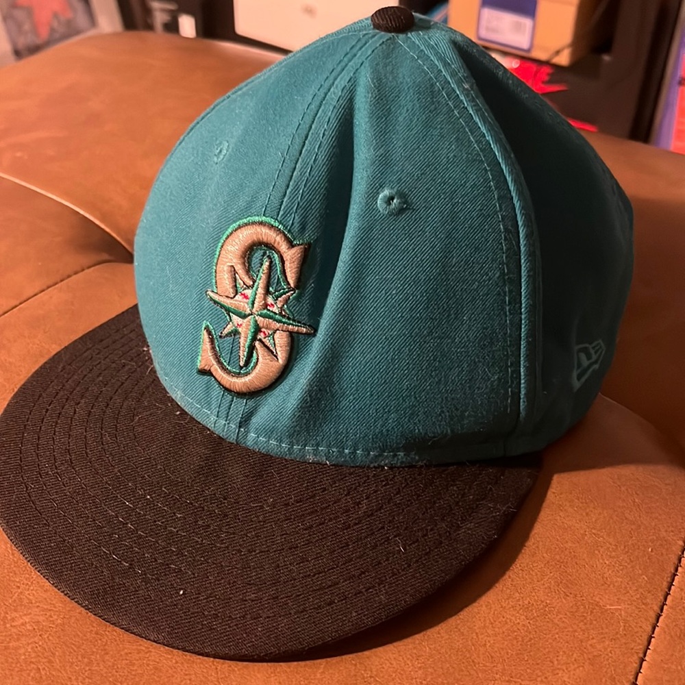 Seattle mariners classic teal green new era 59fifty hat